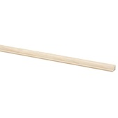 Lat kwartrond grenen 8x12 mm lengte 270 cm