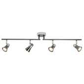Brilliant quatrobalk Jupp LED GU10 4X3W chroom/zwart