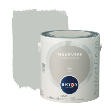 smeren Bouwen op Tegenover Histor Perfect Finish muurverf mat cyber 2,5 l kopen? | Karwei