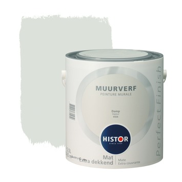 Depressie bedelaar gloeilamp Histor Perfect Finish muurverf mat damp 2,5 l kopen? | Karwei