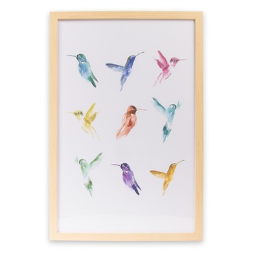 Print in frame - Birds 40x60 cm