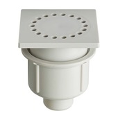 Martens Doucheplug 10 x1 0 cm met 40 mm Onderuitloop