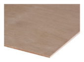 Hardhout multiplex superieur 122x61 cm dikte 3,6 mm exterieur verlijmd