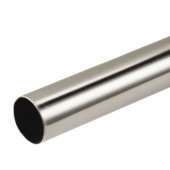 28 mm gordijnroede RVS kleur 120 cm