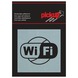 Pickup Alu Picto wifi 8x8 cm