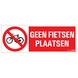 Pickup bord 33x12 cm geen fiets plaatsen