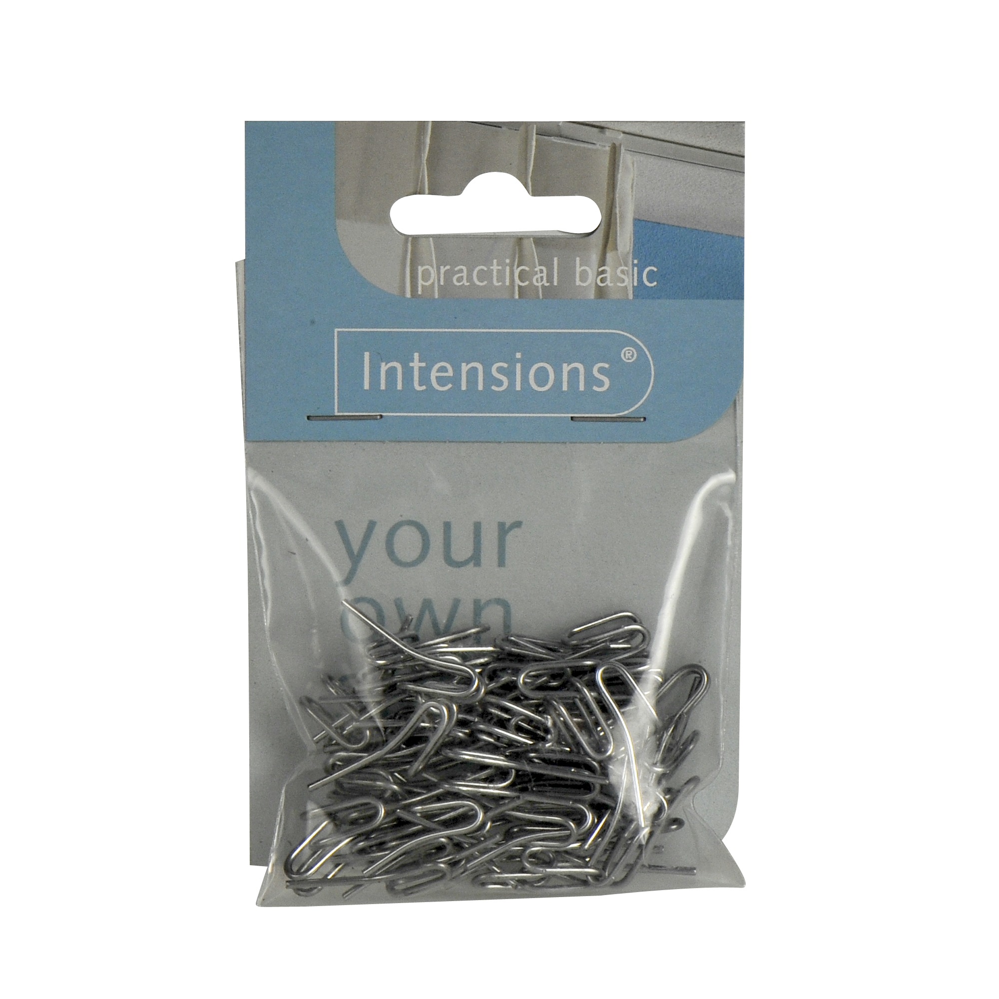 Intensions Gordijnhaak Plooiband Metaal 50 Stuks intensions kopen in de aanbieding