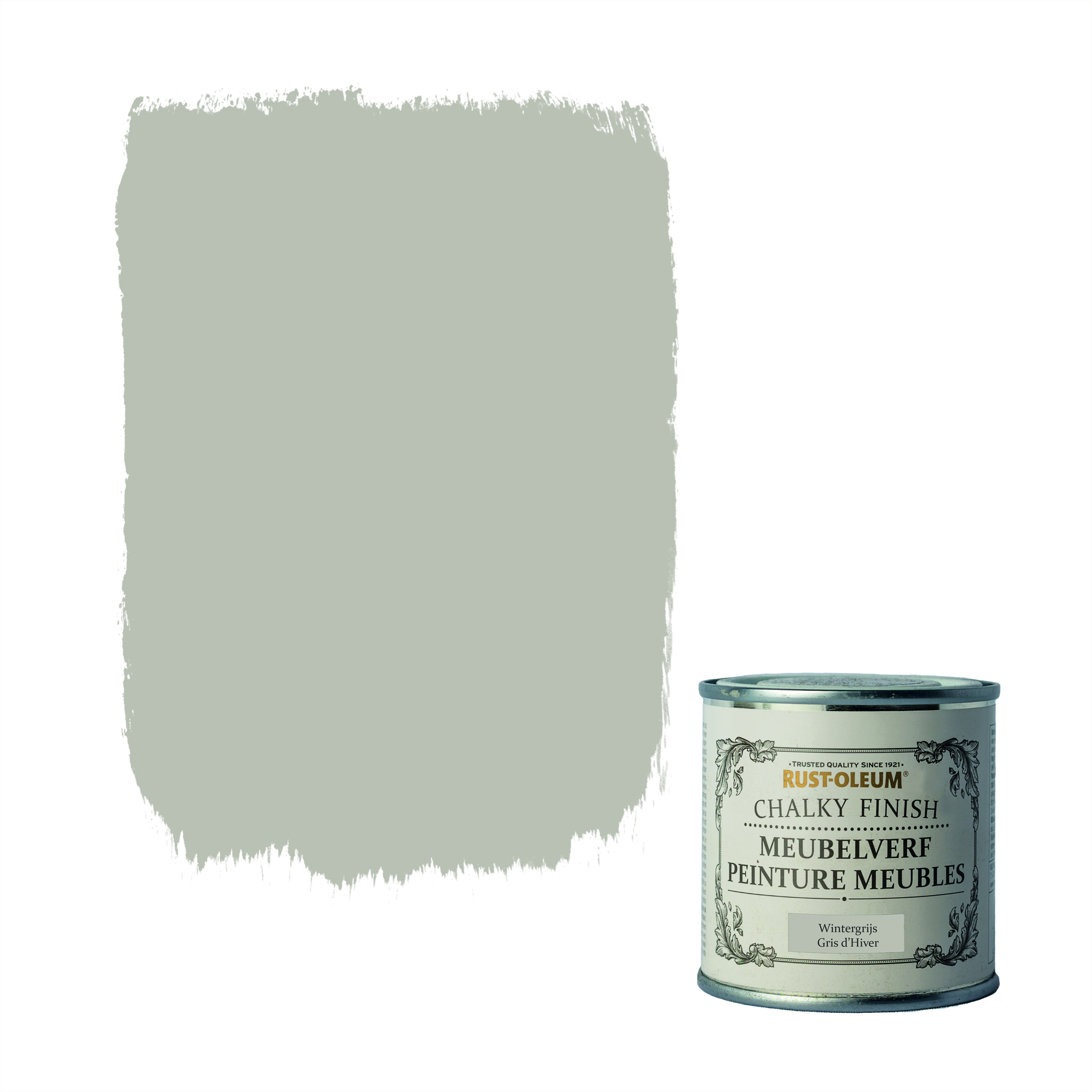 Rustoleum Rust Oleum Chalky Finish Meubelverf Wintergrijs 125 Ml rustoleum kopen in de aanbieding