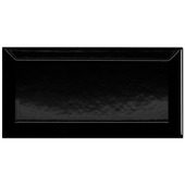 Wandtegel Metro zwart 10x20 cm
