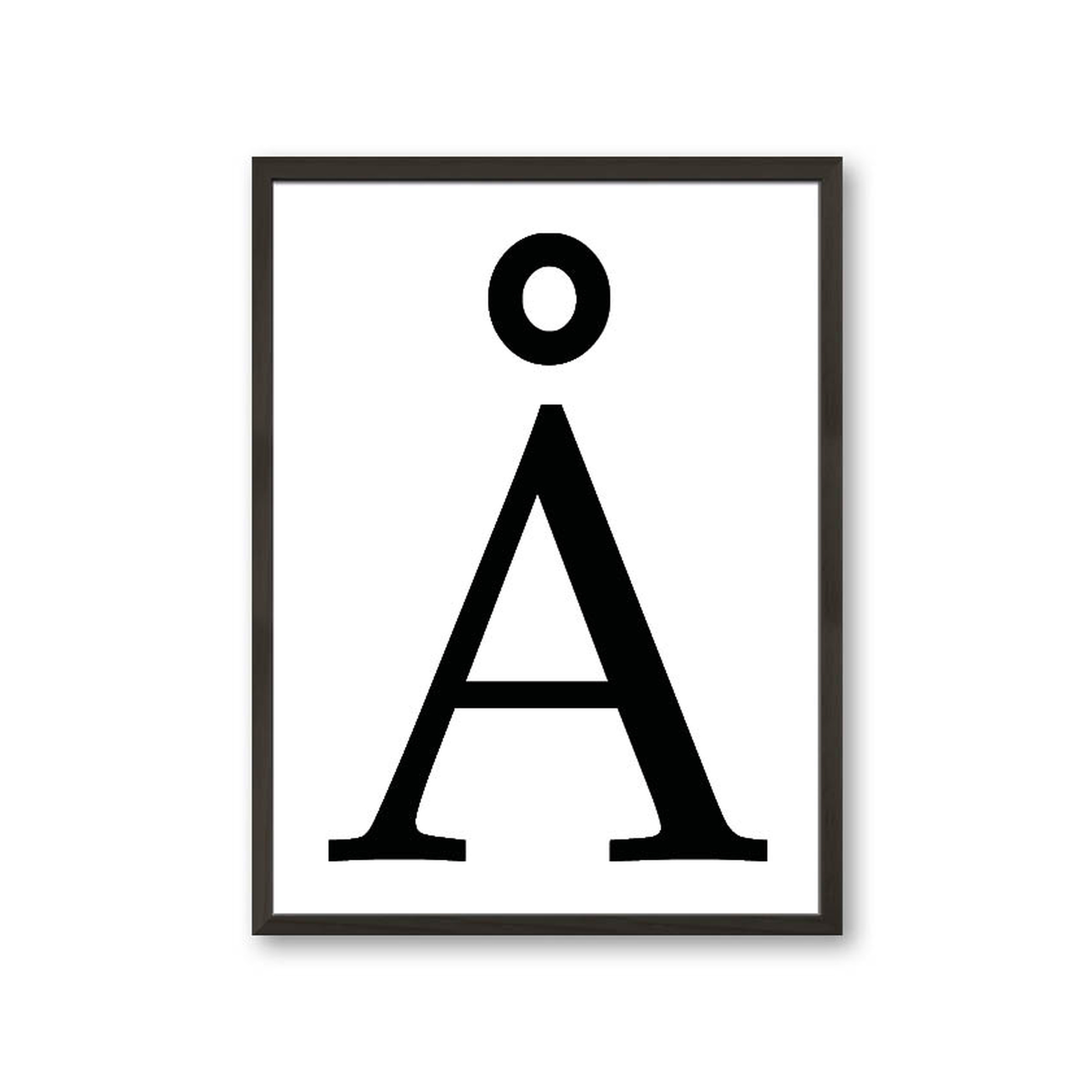 Fotolijst Hout Zwart 30X40 huismerk kopen in de aanbieding