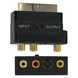 Q-Link Scart Adapter/ Schakelaar Scart