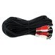 Q-Link Tulp Kabel 2RCA/2RCA Male-Male 10 Meter Rood/ Wit