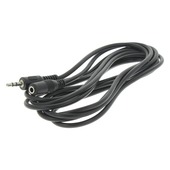 Q-Link tulp kabel stereo 3.5mm male/female 2.5 meter