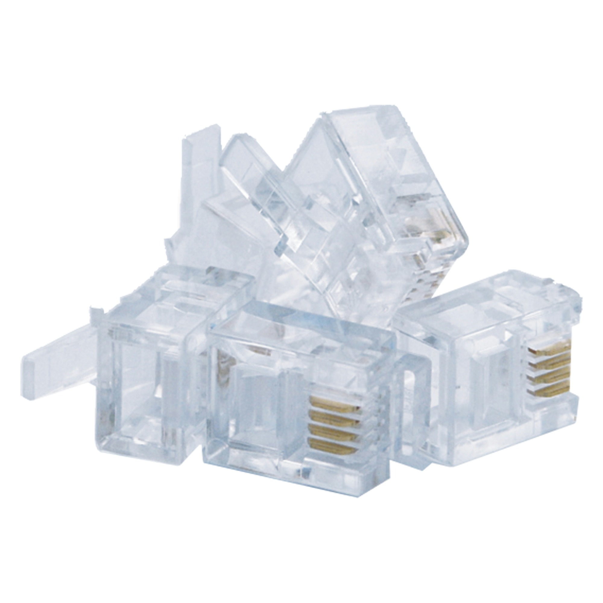 Qlink Q Link Telefoon Plug Modulair Rj9 4 Polig 10 Stuks qlink kopen in de aanbieding