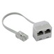 Q-Link telefoon splitter modulair ADSL wit