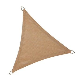 Schaduwdoek driehoek zand 3,6 m