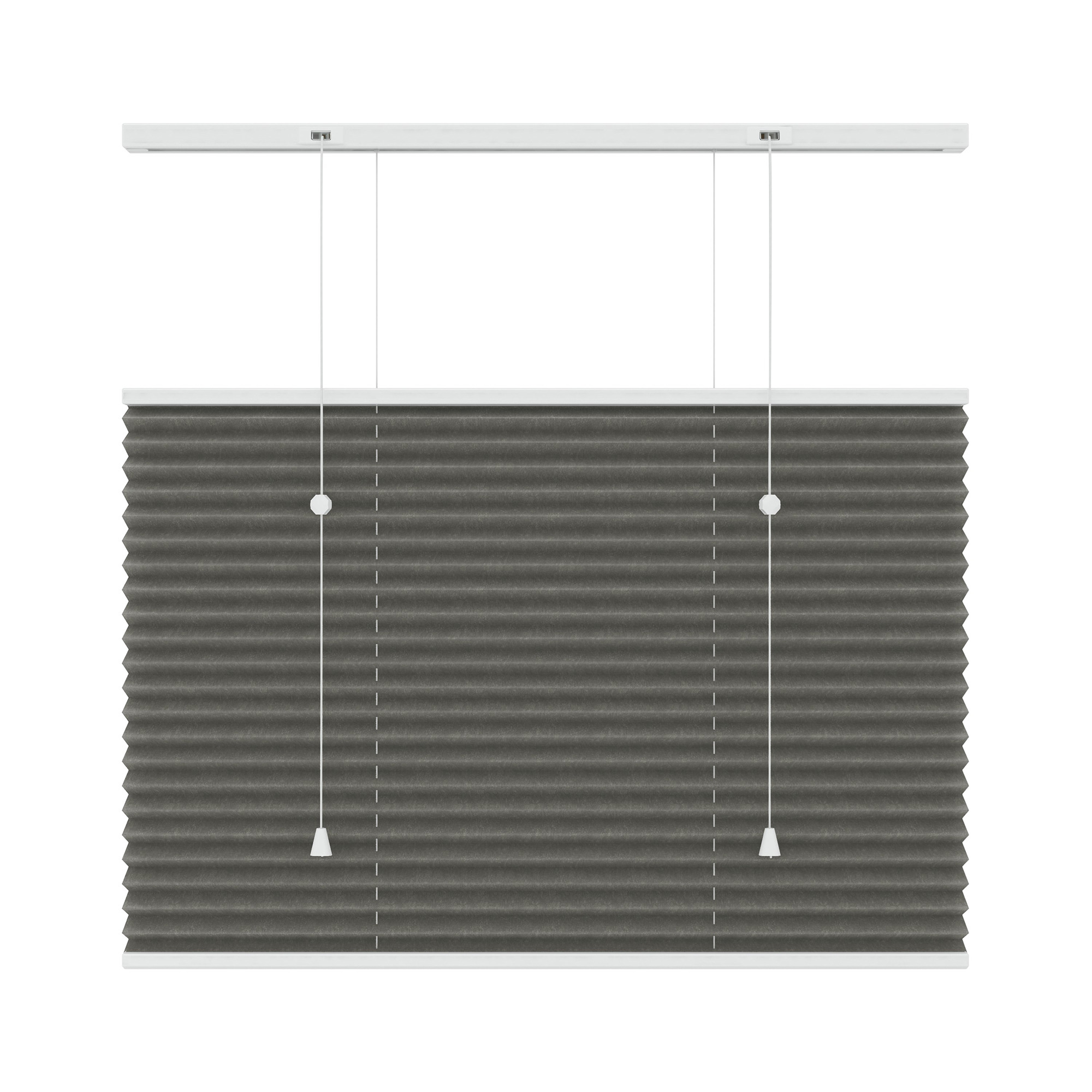 Karwei Plissegordijn Top Down Bottom Up Grijs 6012 200X180 karwei kopen in de aanbieding