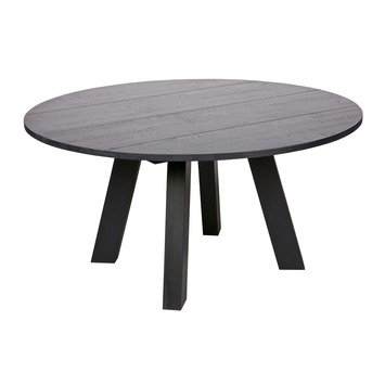 Grillig voorzetsel Draaien WOOOD tafel Rhonda XL blacknight Ø150x75 cm kopen? eettafels | Karwei