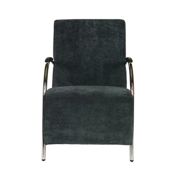 fauteuil Halifax ribcord staalblauw |