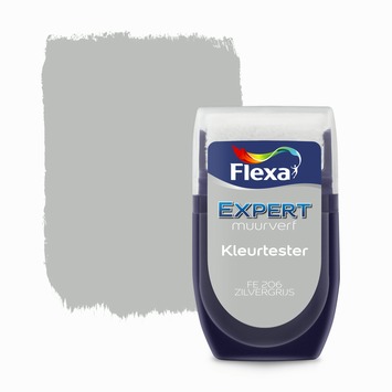 Tact Egomania Raar Flexa Expert muurverf Kleurtester Zilvergrijs mat 30ml kopen? | Karwei