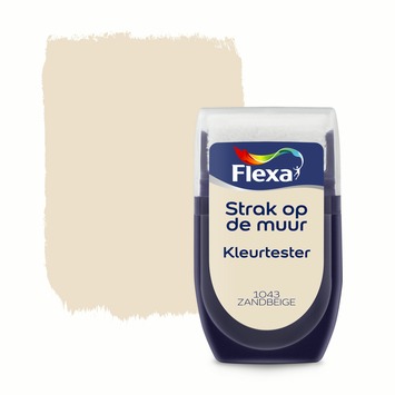 Nucleair Specialiseren Standaard Flexa Strak op de muur Kleurtester Zandbeige mat 30ml kopen? | Karwei