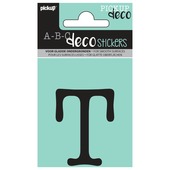 Pickup plakletter T Maud zwart 60 mm