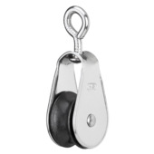 Enkelschijf Mi.-Blok10Mm Oog Glijlager