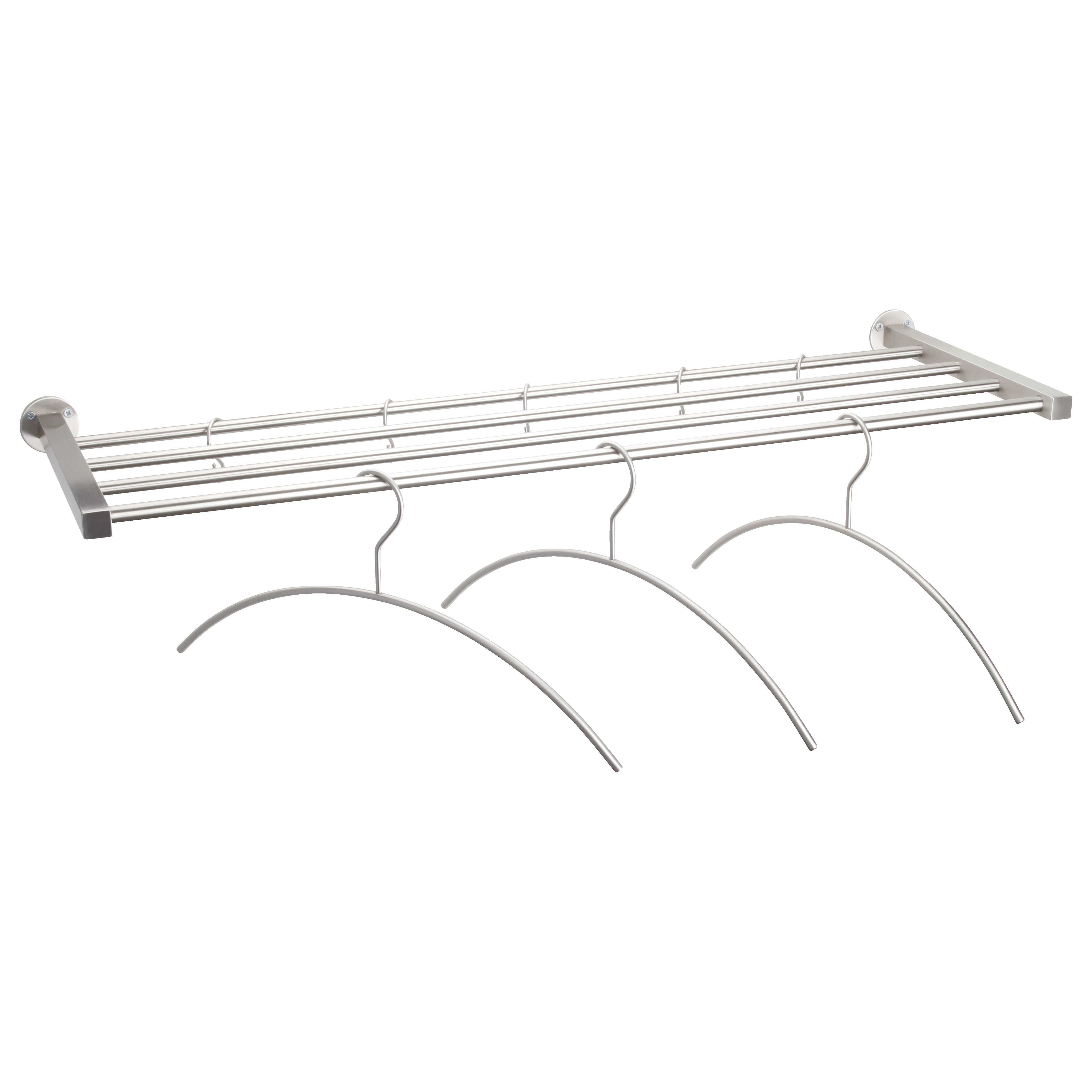 Garderoberek Novidade Met Hangers Rvs novidade kopen in de aanbieding