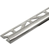 Tegelprofiel kwartrond RVS 8 mm 300 cm