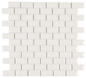 Mozaïektegel Mini Metro wit 32,2x29,8 cm 4 stuks