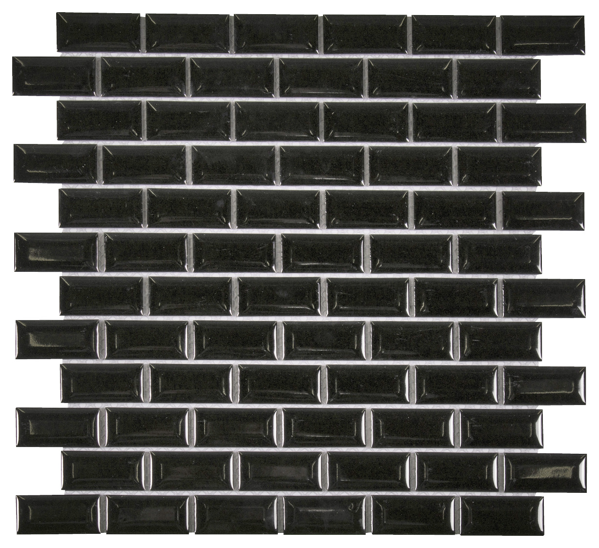 Mozaiektegel Mini Metro Zwart 322X298 Cm 1 Stuks huismerk kopen in de aanbieding