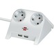 Brennenstuhl Desktop power wit met 2 USB aansluitingen