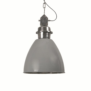 Hanglamp Nelson licht grijs