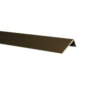 Finifix trapkant donker brons 42x22 mm 110 cm