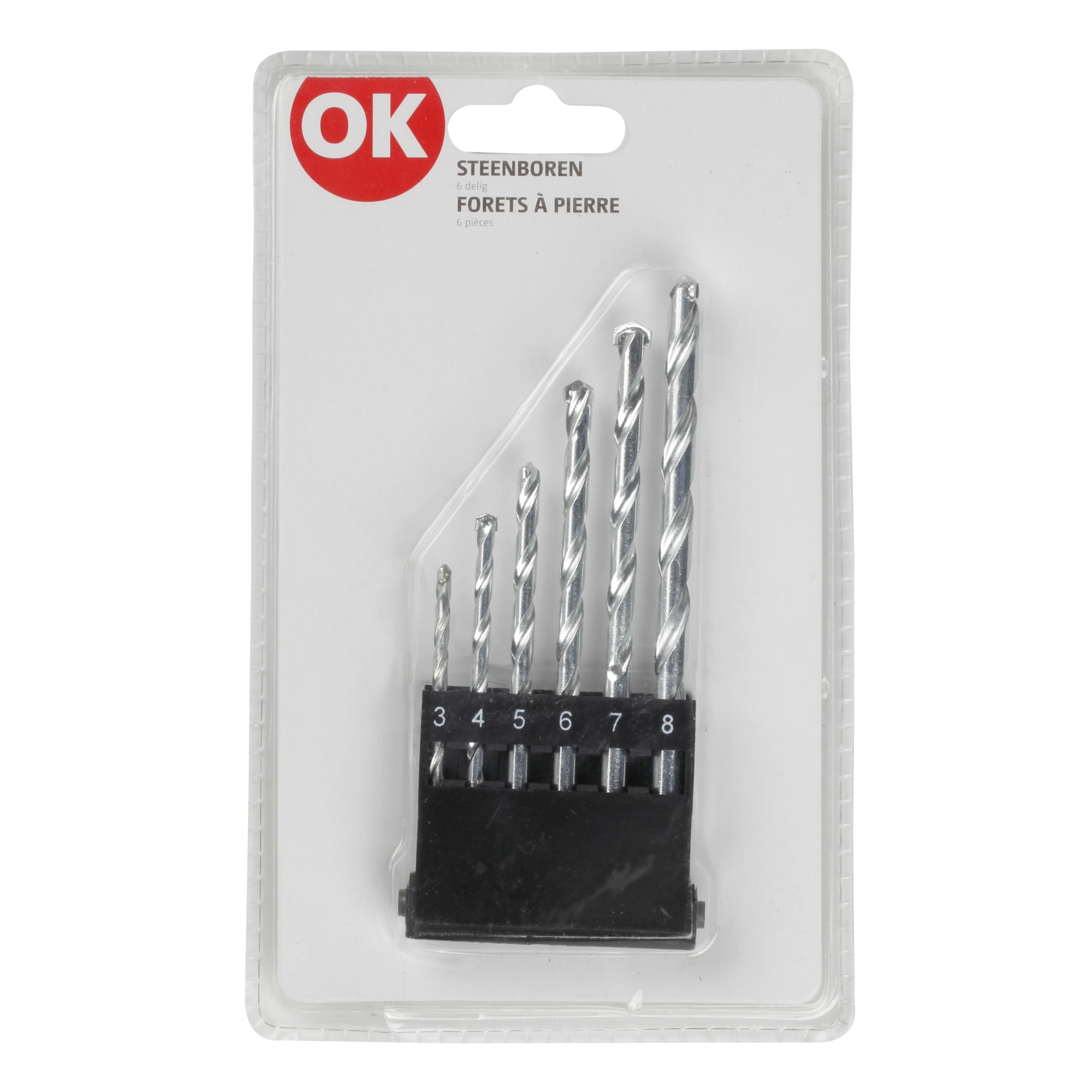 Ok Steenborenset 6 Delig ok kopen in de aanbieding