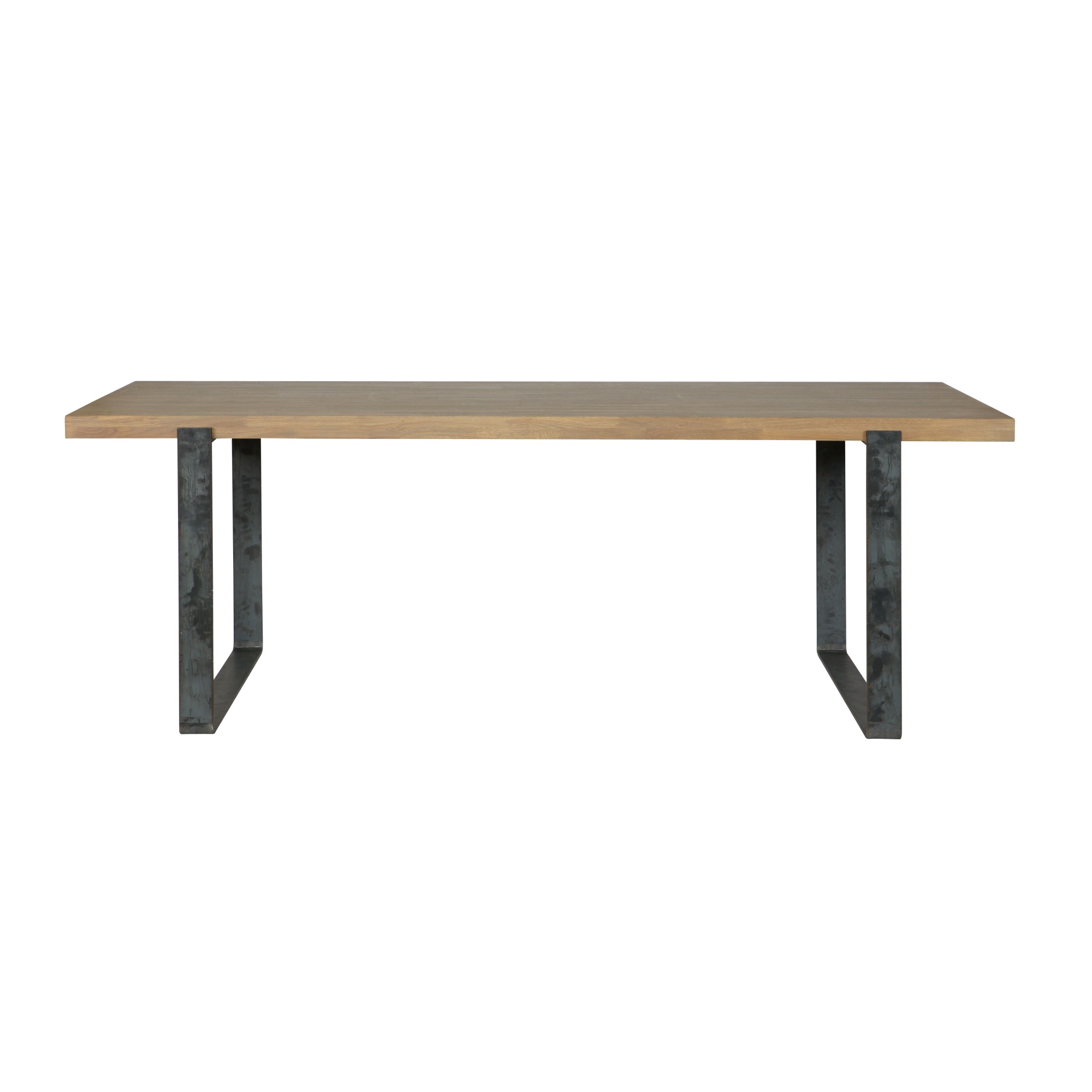 Woood Eettafel Jamie Eiken Metaal Onderstel 180X90X76 woood kopen in de aanbieding