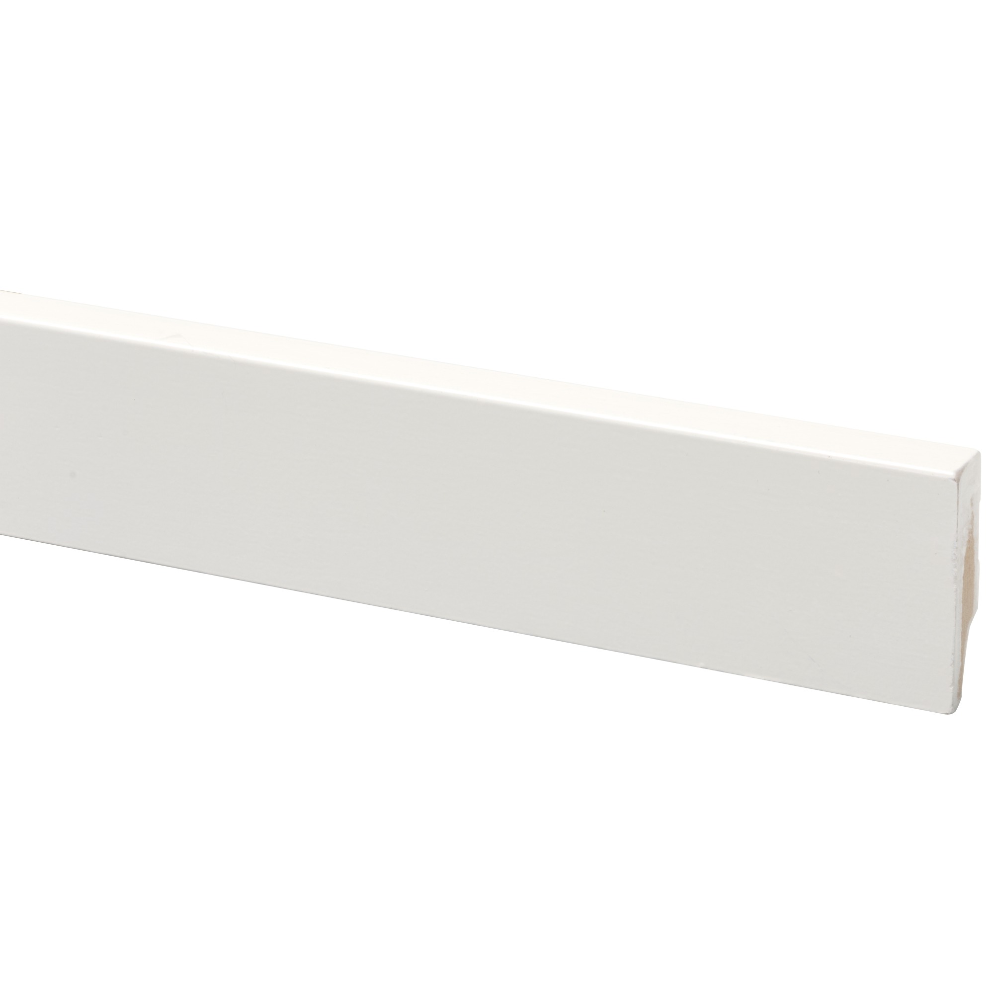 Cando Muurplint Blok Wit Kant En Klaar Gelakt 15 X 58 X 244 huismerk kopen in de aanbieding