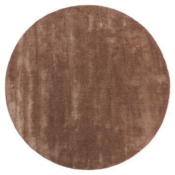 veelbelovend Sprong steeg Vloerkleed Sensation brown Ø 180 cm | Karwei