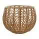 Mand rattan gevlochten naturel Ø59x35 cm