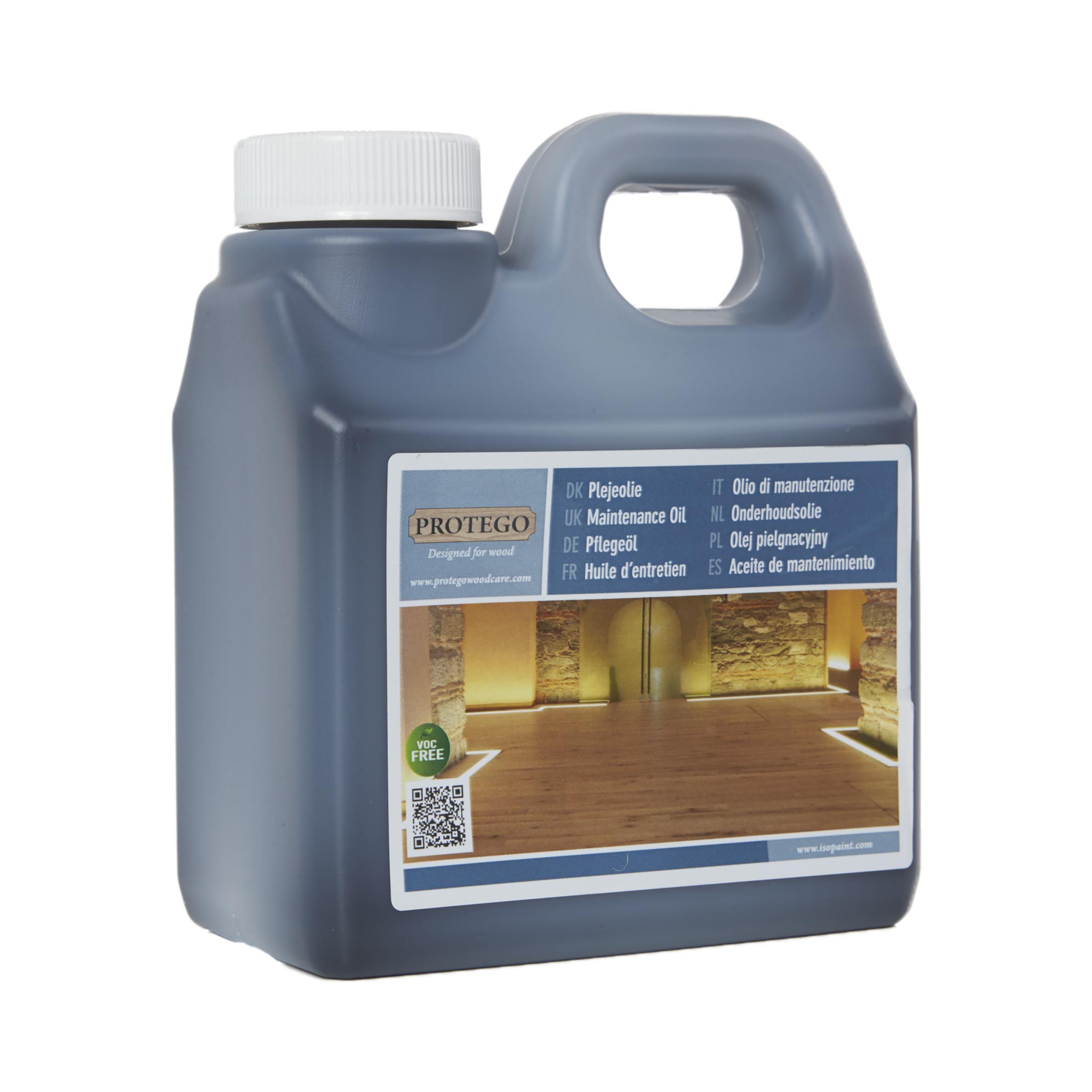 Proff Woodcare Parketonderhoud Olie Zwart 1L proff woodcare kopen in de aanbieding