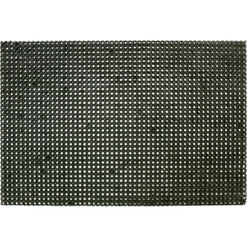 Deurmat borstel groen 40x60