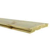 Rabatdeel vuren hout geschaafd  1,7 x 13,5 x 240 cm