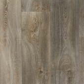 Vinyl vloer Gourdon rechte stroken donkerbruin eiken houtlook