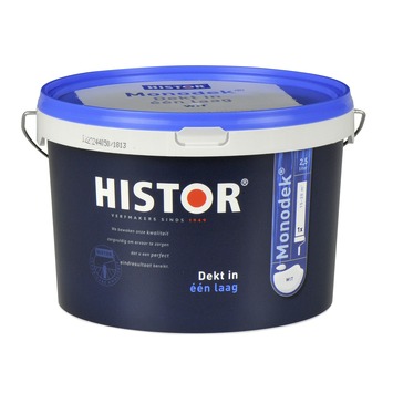 Histor Monodek muurverf mat wit 2,5 l