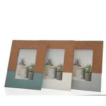 Fotolijst MDF/kurk 17x22 cm