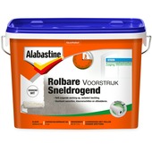 Alabastine rolbare voorstrijk sneldrogend wit 5 l