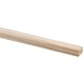 Lat grenen D-vorm 12,5x23 mm lengte 210 cm