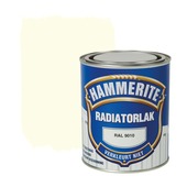 Hammerite radiatorlak hoogglans ral 9010 750 ml