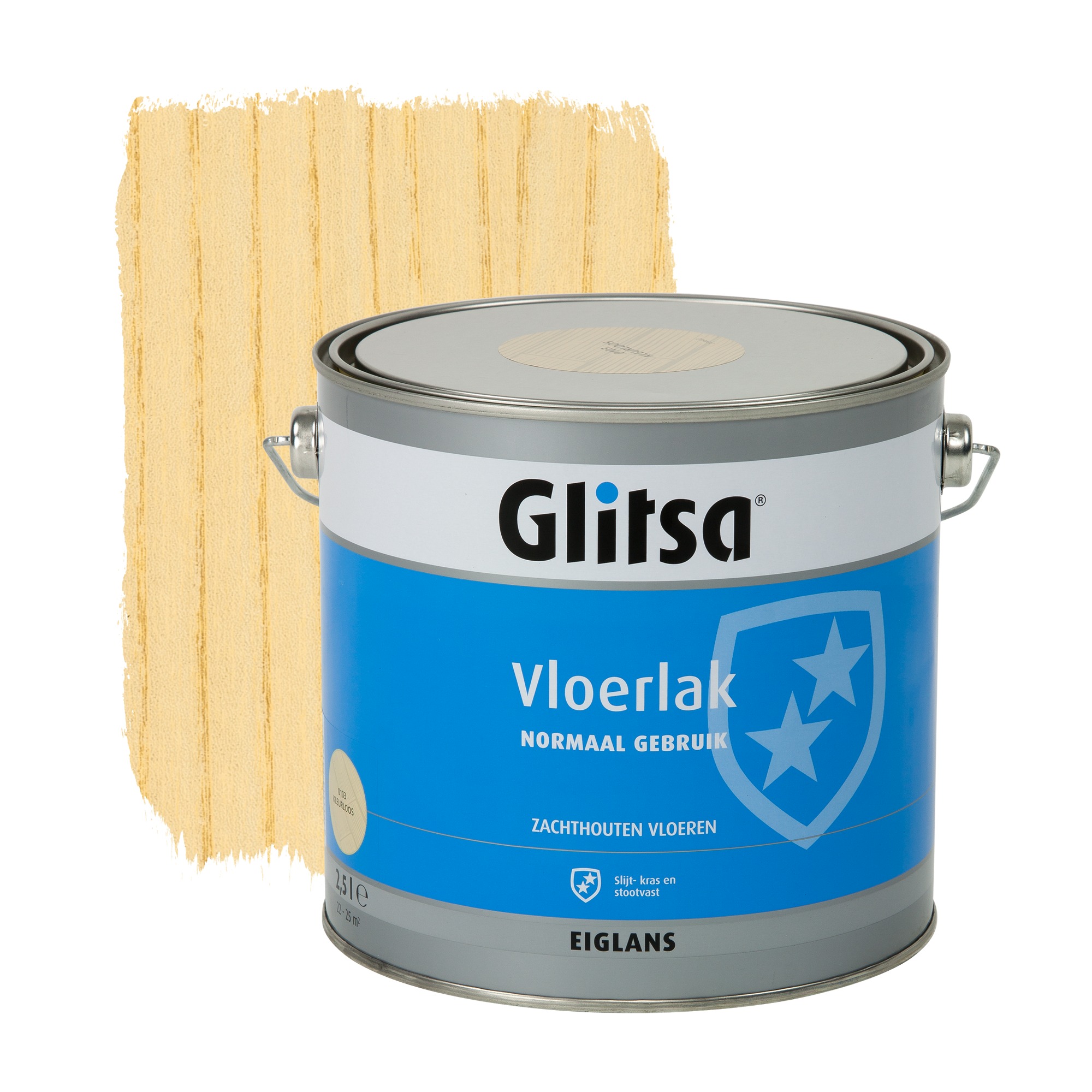 Glitsa Vloerlak Eiglans Blank 25 glitsa kopen in de aanbieding