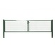 Giardino dubbele tuinpoort Napoli RAL 6005 groen 120 x 300 cm (2 x 150 cm)